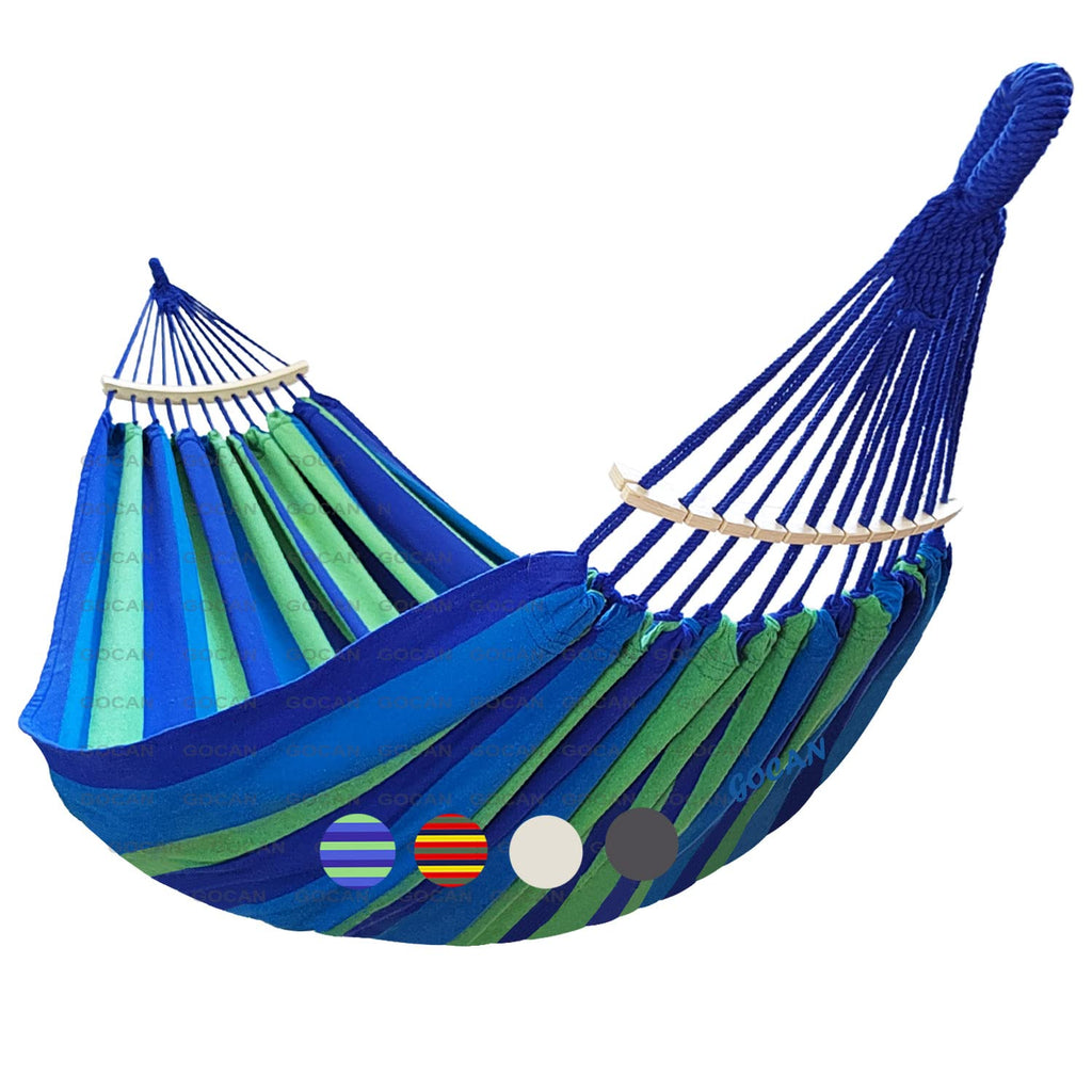 GOCAN Hammock Double 2 Person Extra Large Fabric Size 220 x 150cm