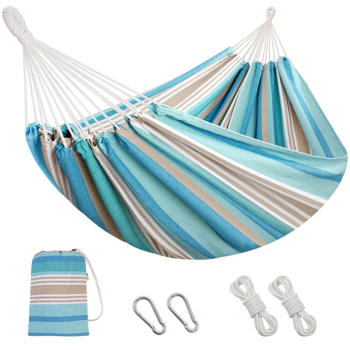 INNO STAGE Extra Large Double Hammock with Tree Straps, Carry Bag