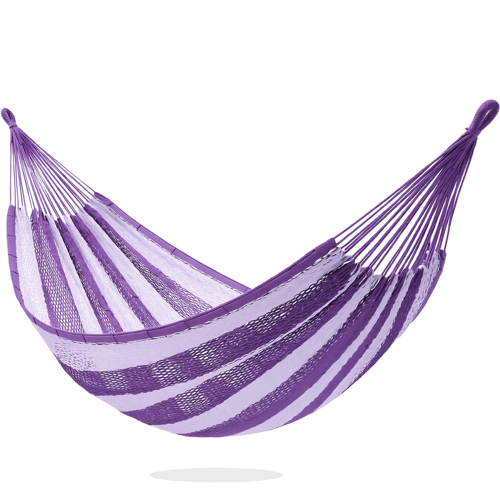 PNAEUT Handwoven Rope Mayan Hammock for Outside, 600 lbs Capacity