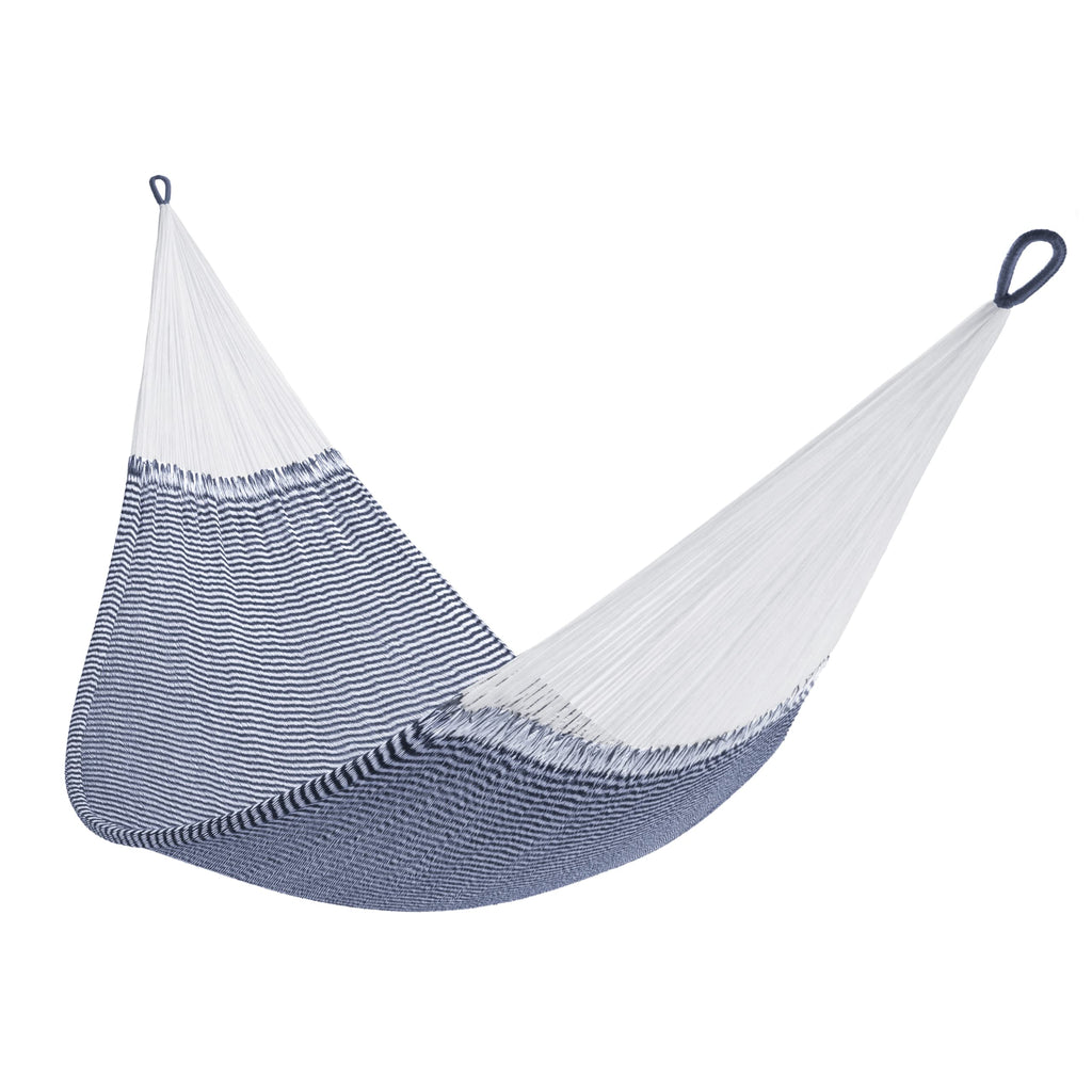 Handwoven Hammock by Yellow Leaf Hammocks - Double Size, Fits 1-2 PPL, 400lb max - Weathersafe, Super Strong, Easy to Hang, Ultra Soft, Artisan Made - Color: Red - Orange