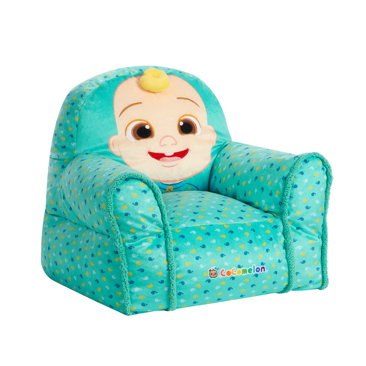 Disney Stitch Figural Bean Bag Sofa Chair with Armrests, Soft & Comfortable Kids Lounge Chair for Bedroom & Playroom, Ages 3+