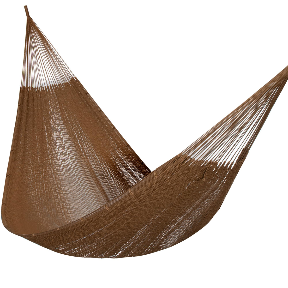 PNAEUT Handwoven Rope Mayan Hammock for Outside, 600 lbs Capacity