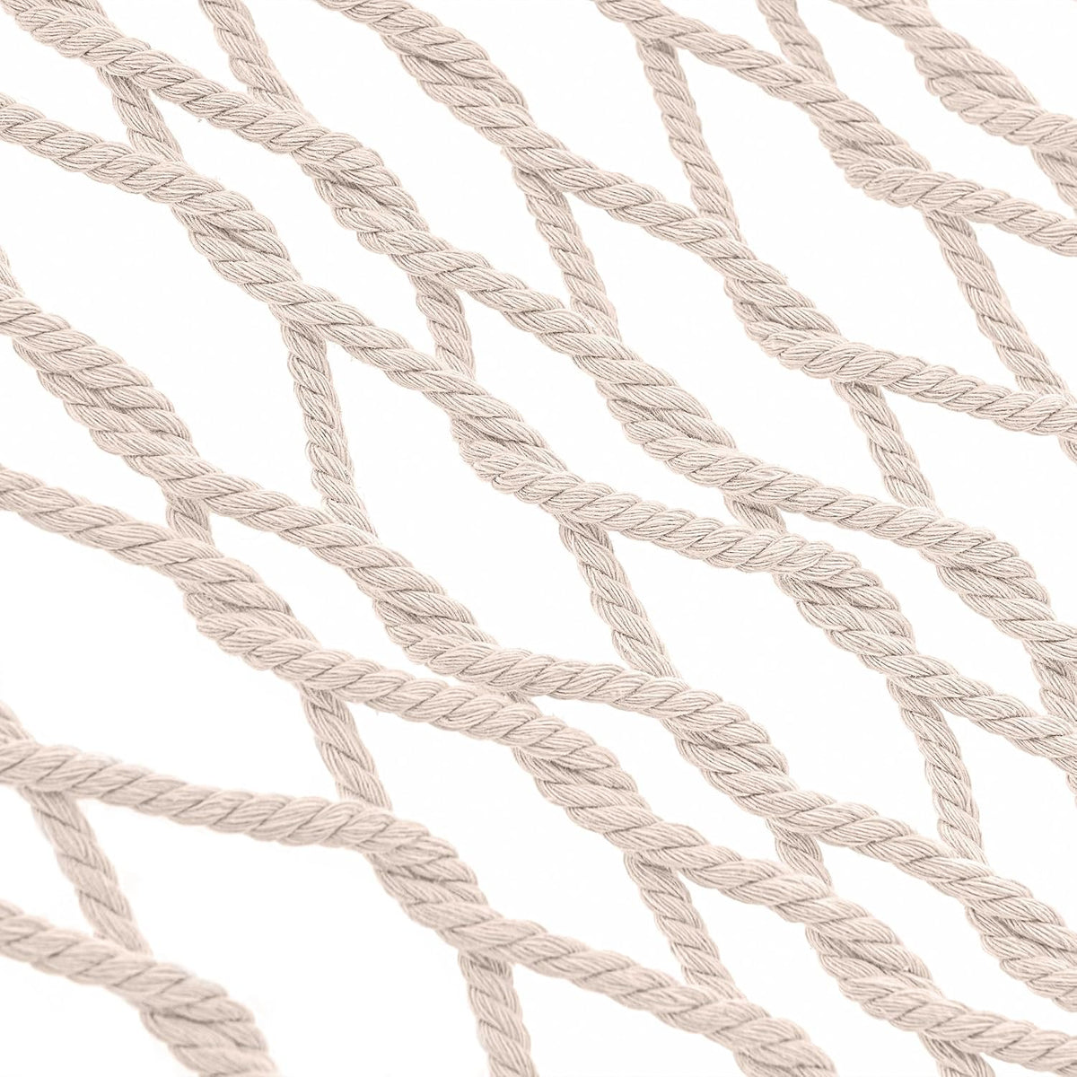 Lazy Daze 12 Ft Double Rope Hammock, Traditional Hand Woven Mesh Hammock