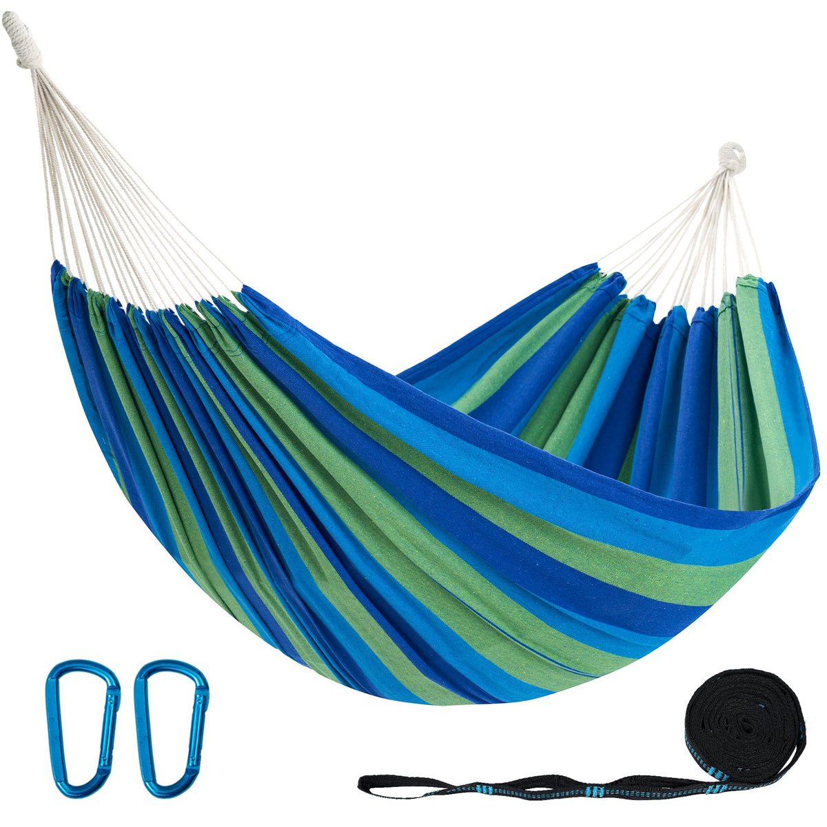 Family 2 Person Hammock for Outside, Replacement for Stand, Tree Hammock