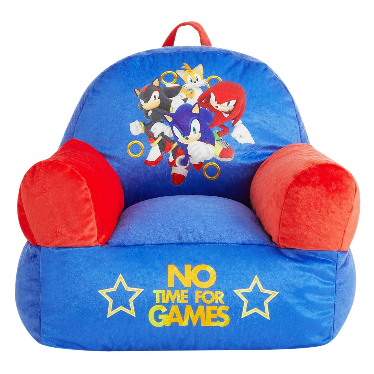 Disney Winnie the Pooh Kids Sofa Bean Bag Armchair, Soft Plush Lounge Chair for Bedroom or Playroom
