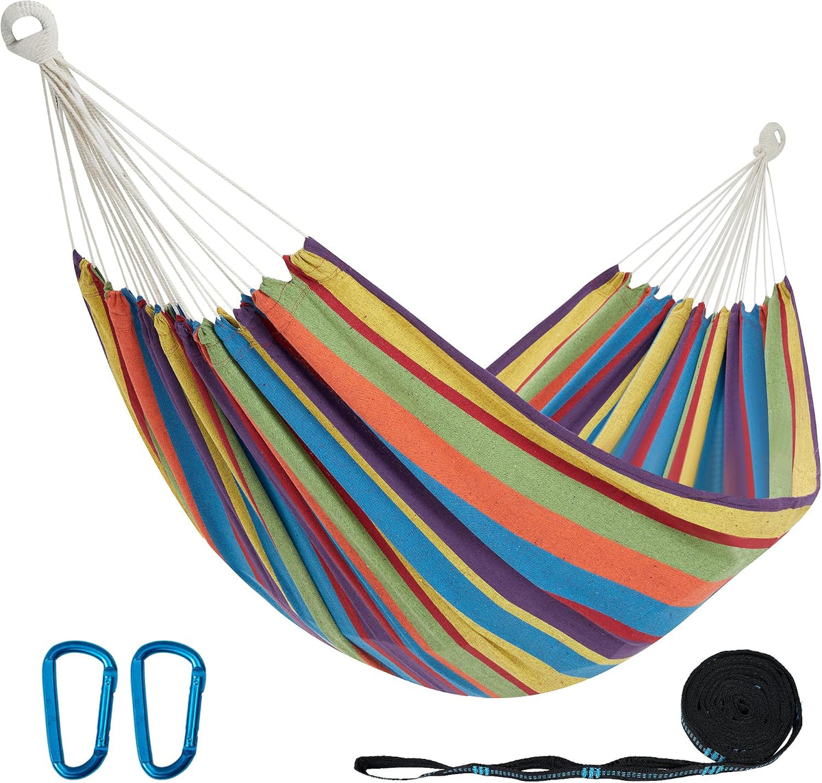 Family 2 Person Hammock for Outside, Replacement for Stand, Tree Hammock