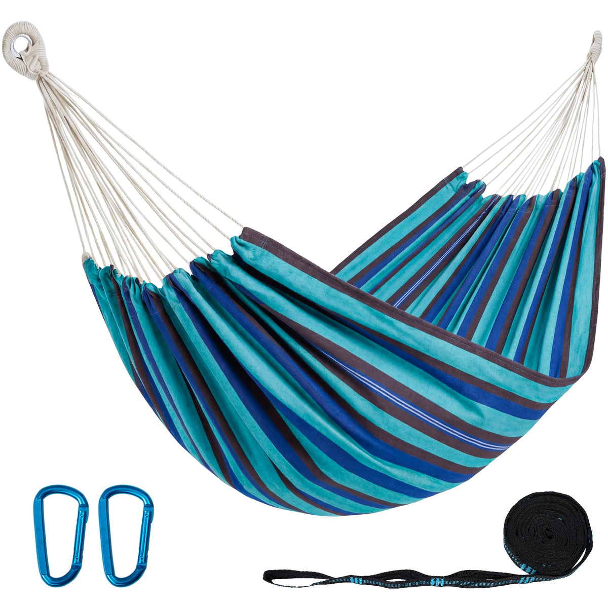 Family 2 Person Hammock for Outside, Replacement for Stand, Tree Hammock