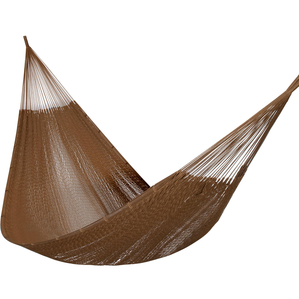 PNAEUT Handwoven Rope Mayan Hammock for Outside, 600 lbs Capacity