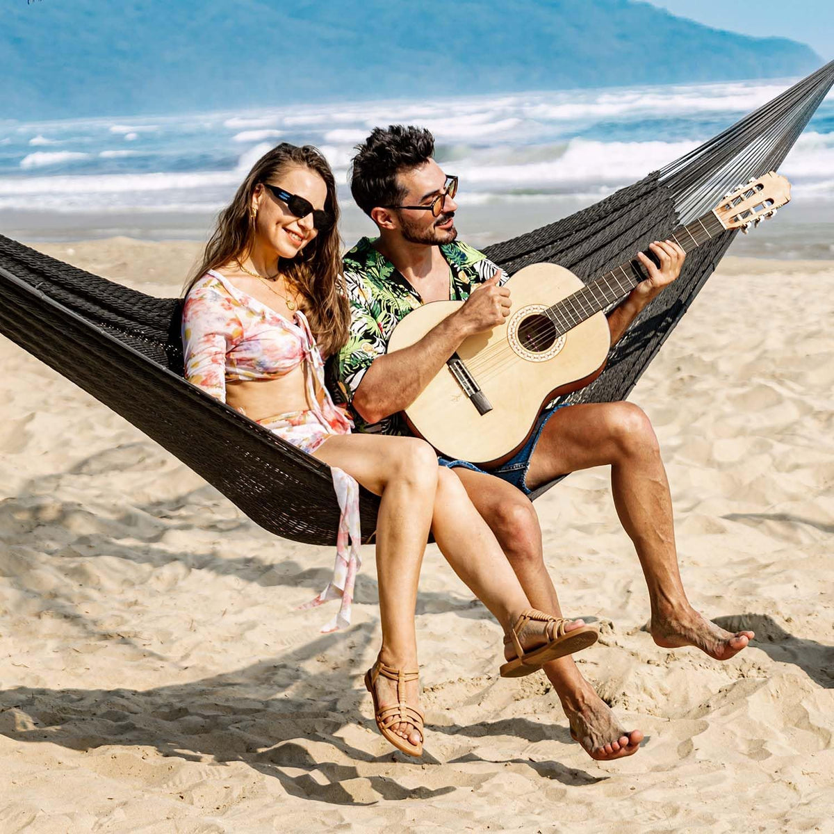 Lazy Daze XL Handwoven Mayan Hammock, 10.5FT Double Camping Hammocks
