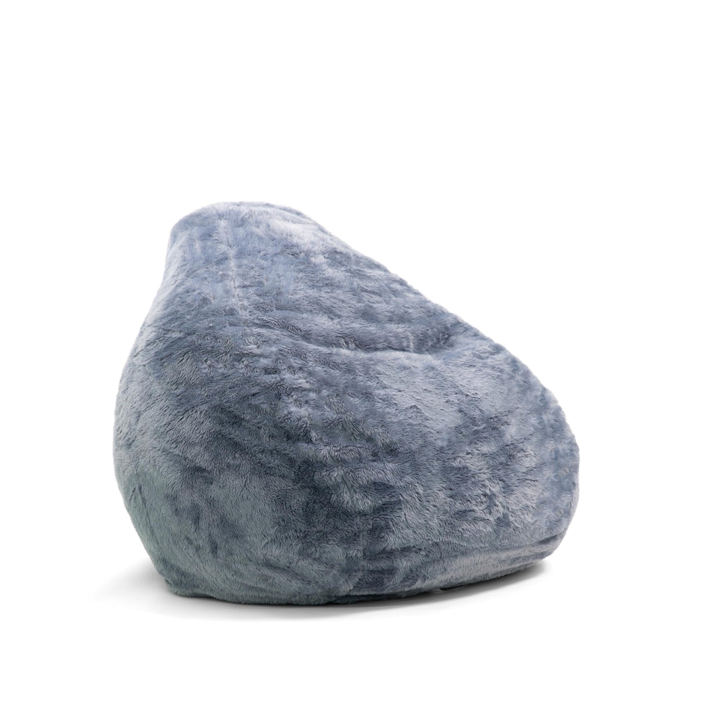 Big Joe Turnabout 3-in-1 Convertible Kids Bean Bag Chair, Midnight Blue
