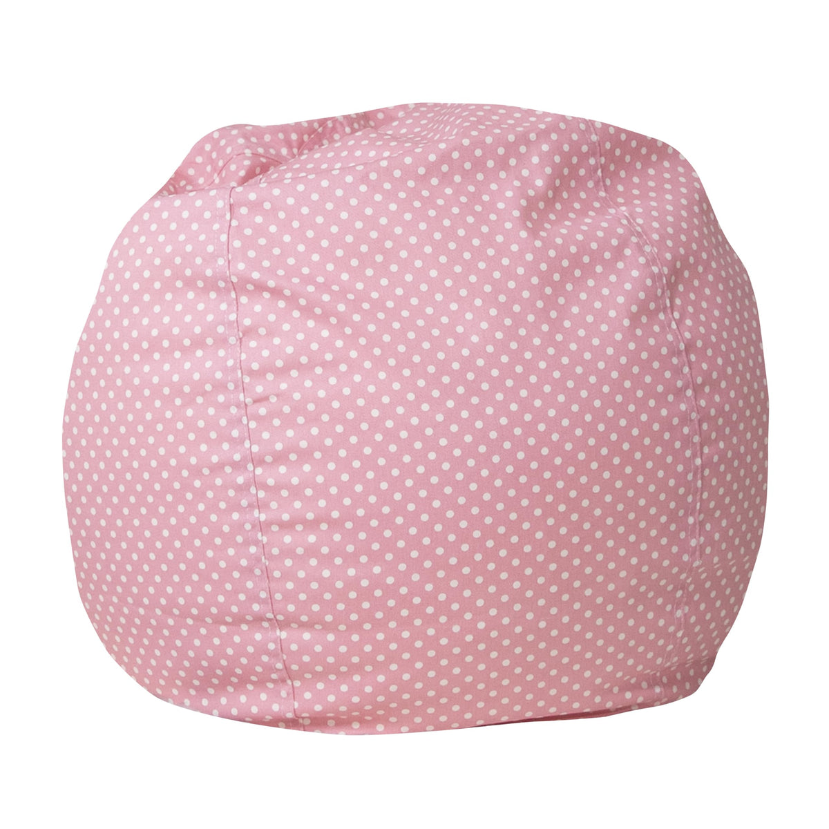 Flash Furniture Faux Sherpa Small Refillable Bean Bag Chair, Natural