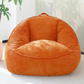 Bean Bag Chair, Cozy Fluffy Beanbag Chairs with Filler for Teens and Kids, Floor Lazy Sofa for Living Room Gaming & Reading (S-Darkgrey)