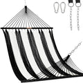 Lazy Daze 2 Person Caribbean Rope Hammock, Handwoven Double Hammock