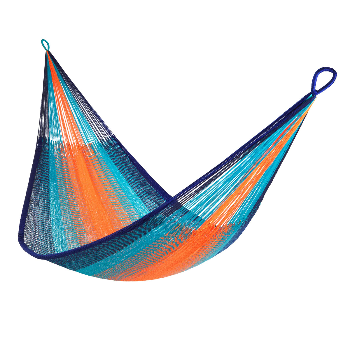 Handwoven Hammock by Yellow Leaf Hammocks - Double Size, Fits 1-2 PPL, 400lb max - Weathersafe, Super Strong, Easy to Hang, Ultra Soft, Artisan Made - Color: Grey