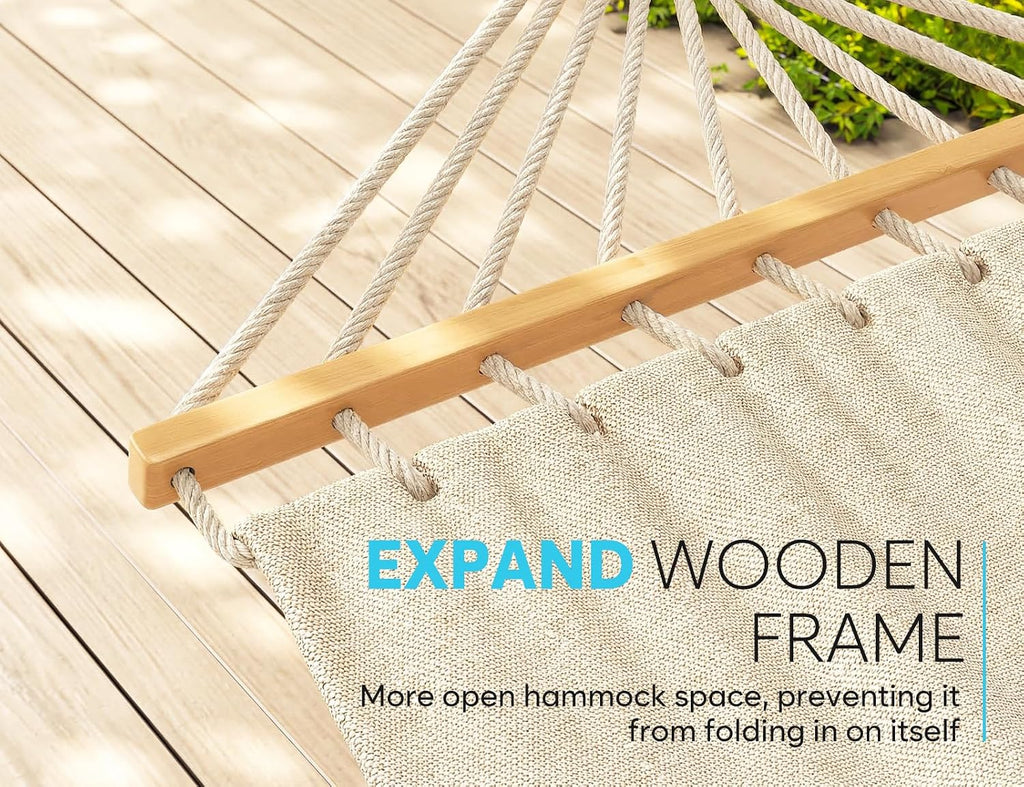 Hammock for Outside, Double Hammocks Without Stand