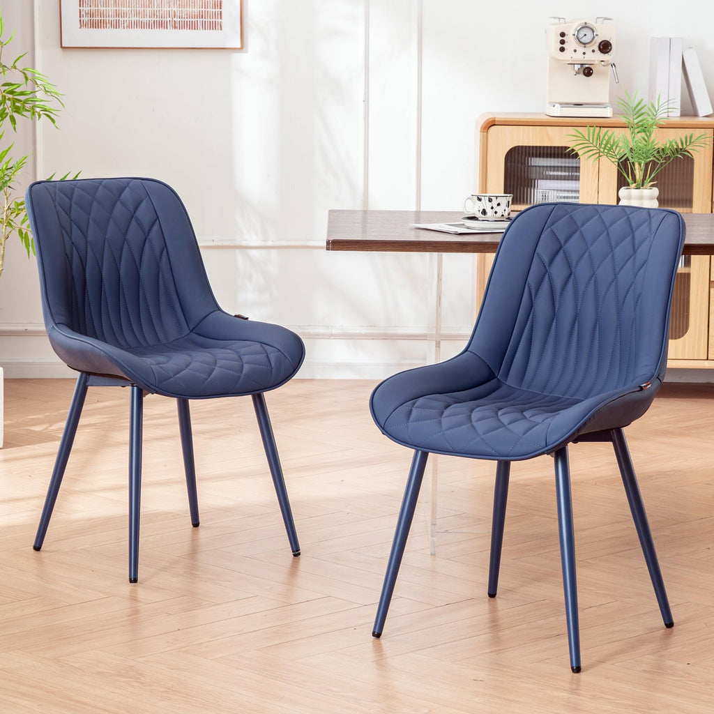 YOUNIKE Dining Chairs Set of 2 Kitchen & Dining Room Chairs Modern Green