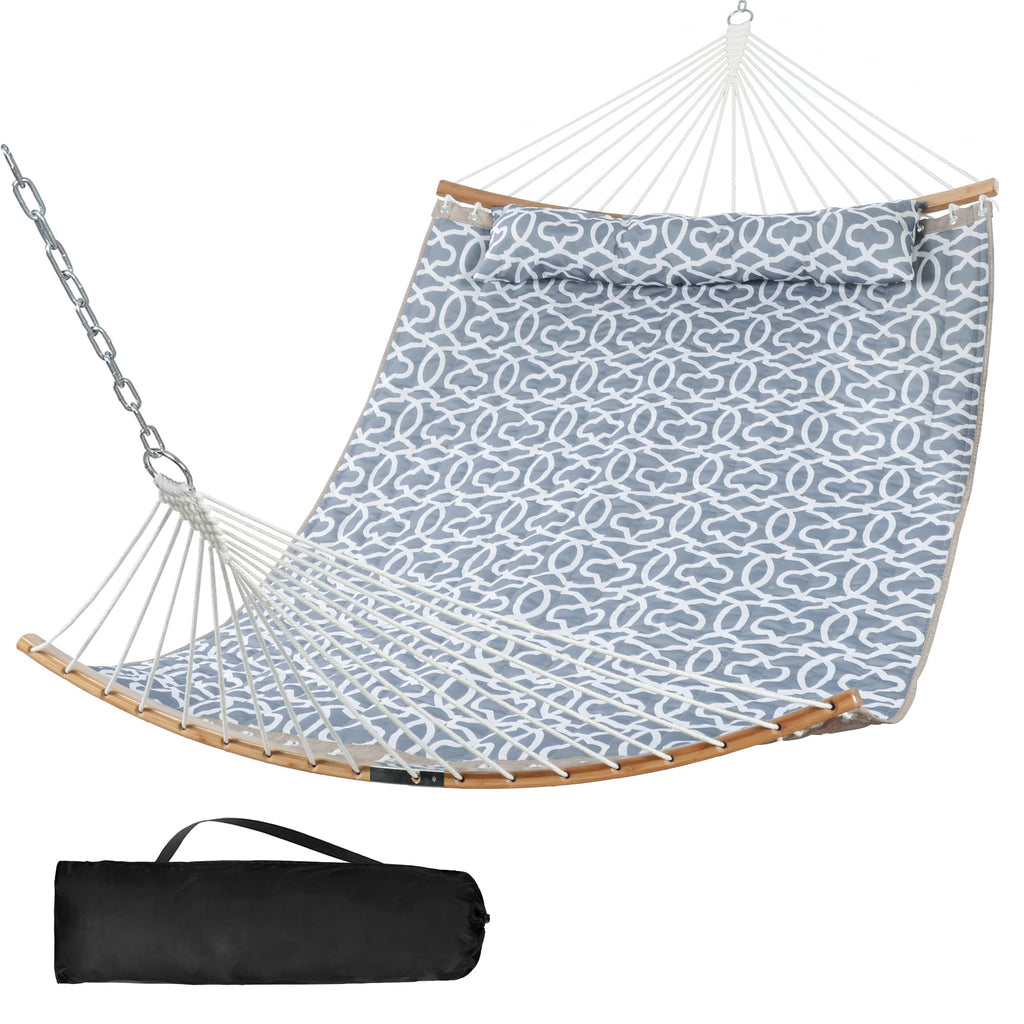 SUNCREAT Hammocks Hanging Tree Hammock for Outdoor, Large Replacement Hammock for Stand, Navy Blue