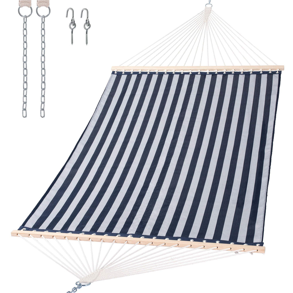 SUNCREAT Hammocks 15 FT Quick Dry Hammock, 450 lbs Capacity, Blue
