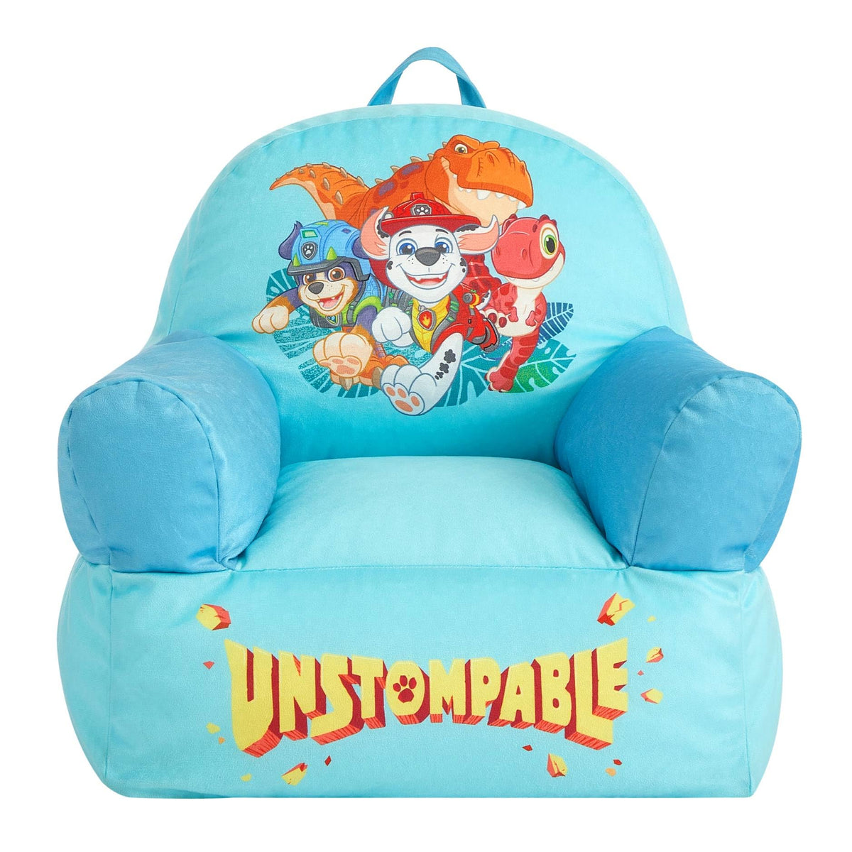 Disney Winnie the Pooh Kids Sofa Bean Bag Armchair, Soft Plush Lounge Chair for Bedroom or Playroom