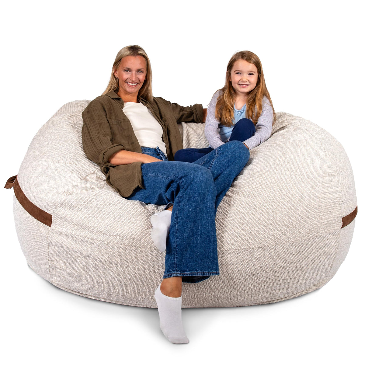 Big Joe Turnabout 3-in-1 Convertible Kids Bean Bag Chair, Midnight Blue