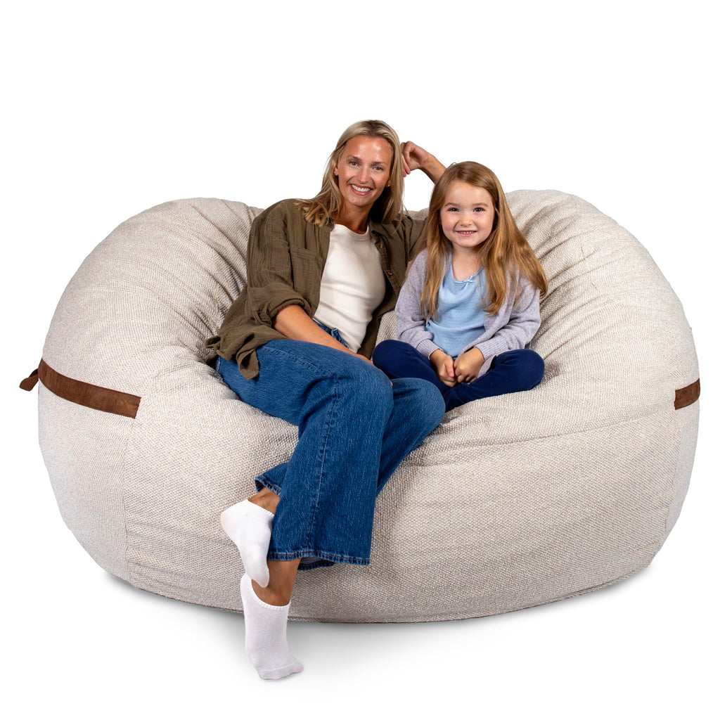 Big Joe Turnabout 3-in-1 Convertible Kids Bean Bag Chair, Midnight Blue