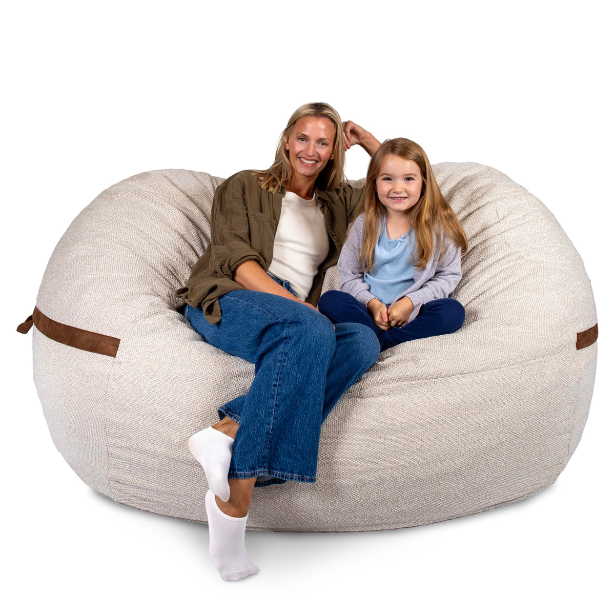 Big Joe Turnabout 3-in-1 Convertible Kids Bean Bag Chair, Midnight Blue