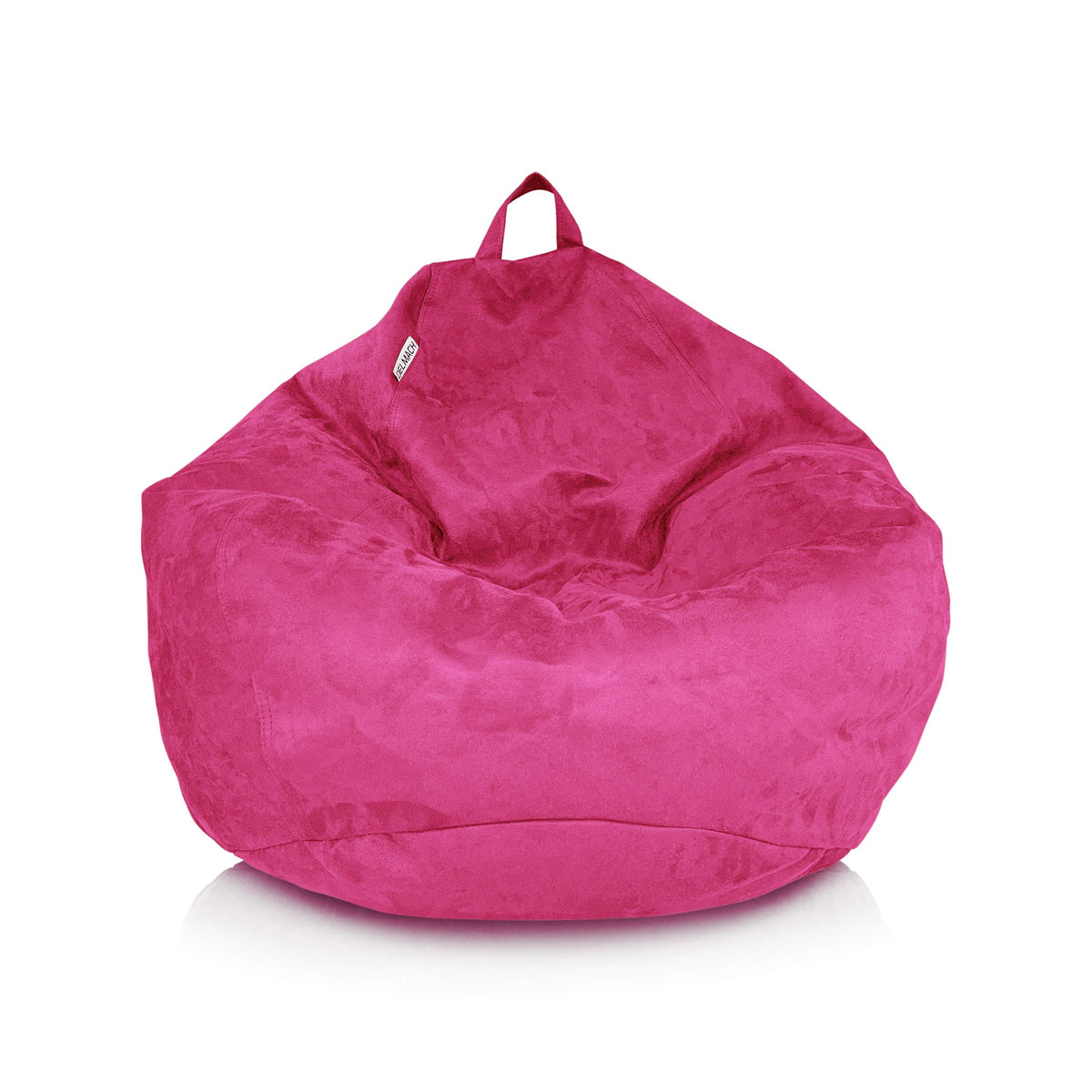 Bean Bag Stuffed Animal Storage Chair Cover (No Filler) for Kids and Adults. Extra Large Bird's Nest Beanbag Memory Foam Soft Premium (Navy Blue, 3 ft (Cover Only))